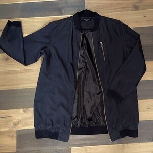 Mens lightweight jacket Black Size M               Max Jeans Bomber Jacket
